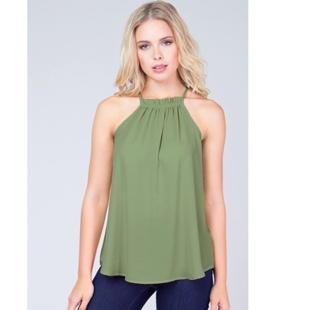 BOGO Green Halter Top